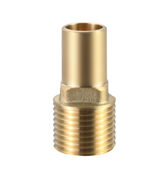 Adapter Ø12 x R10 Utvändig Krom 2-pack ScandFix